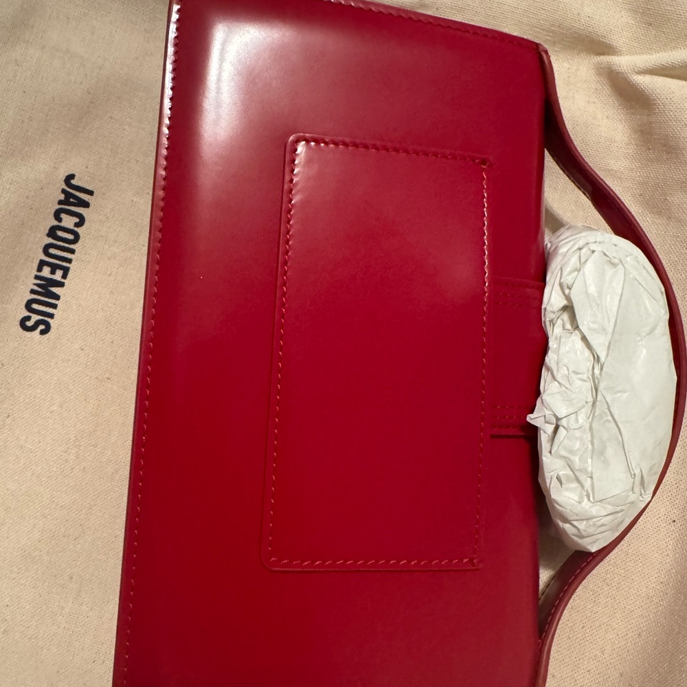 Jacquemus the large bambino red bag - Picture 7 of 10